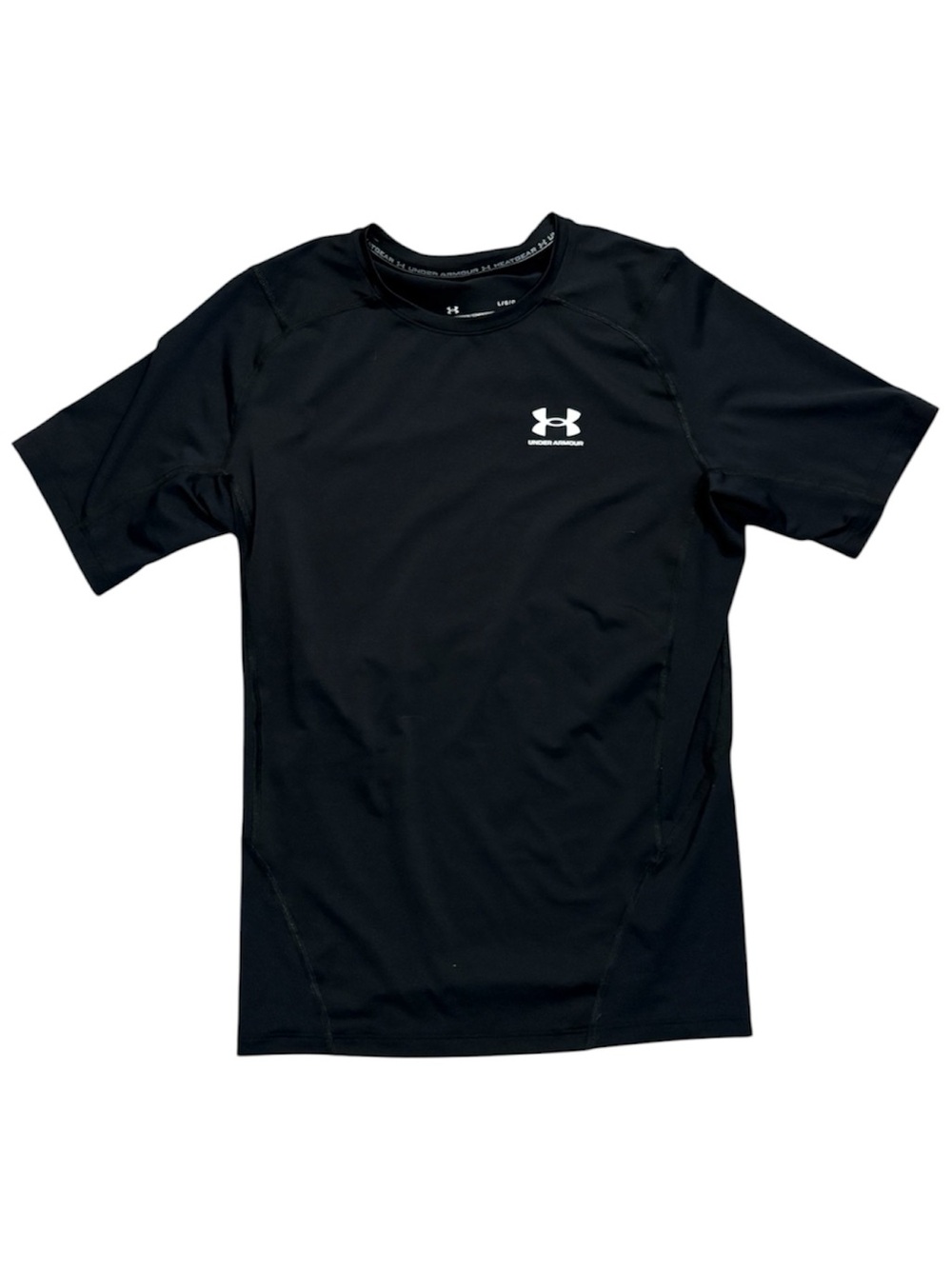 Under Armour Men’s Black HeatGear Short Sleeve Compression Shirt